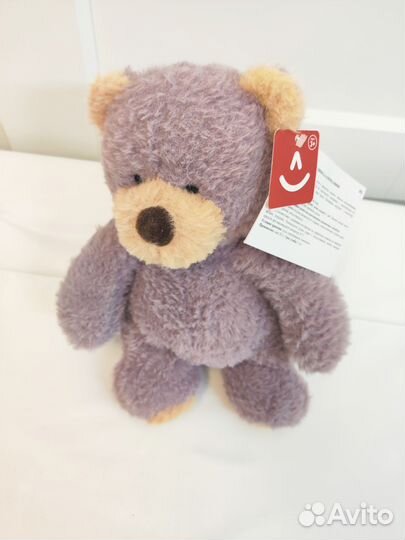 Новая мягкая игрушка aurora мишка(детский мир)