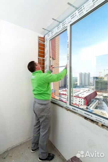 Остекление балконов и лоджий. Окна пвх