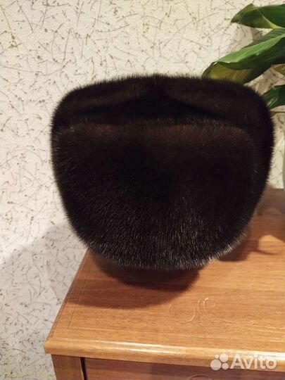 Норковая шапка мужская