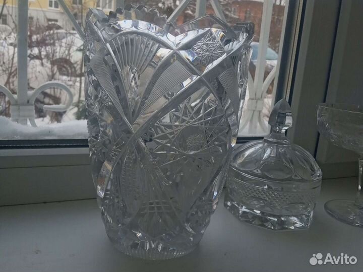 Конфетница СССР, ваза, сахарница