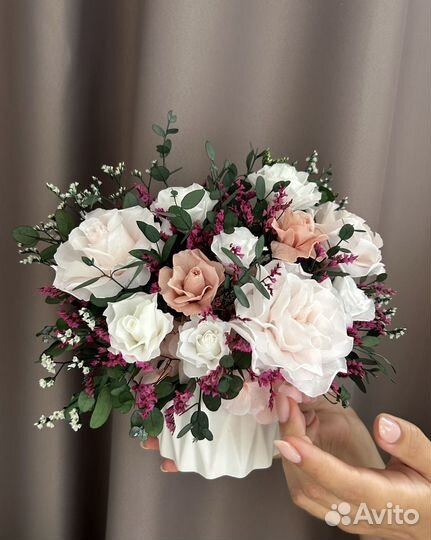 Сухоцветы/стабилизированные цветы/букет