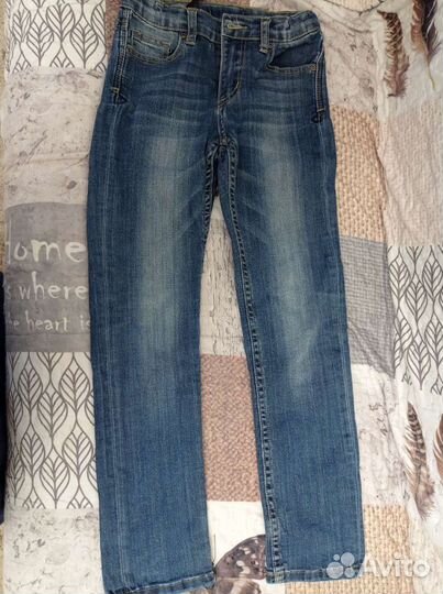 Джинсы для мальчика 140