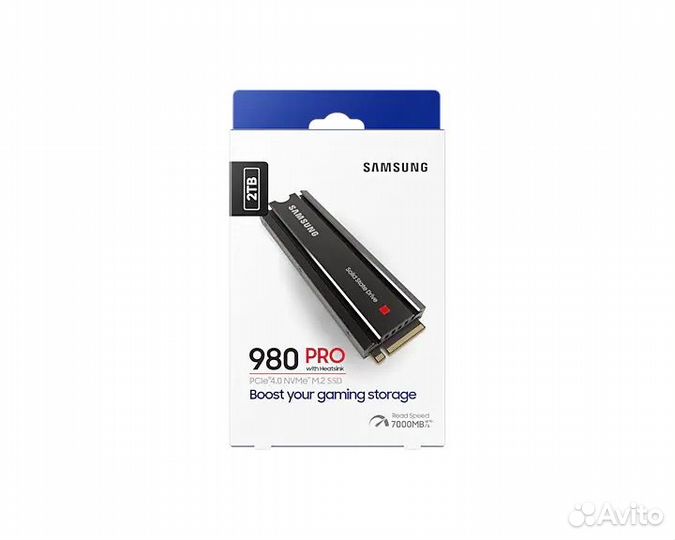 Samsung SSD 980 PRO с радиатором 2TB Новый