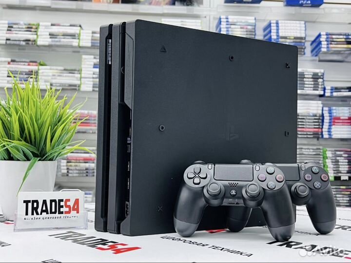 PS4 Рrо + 2 Джойстика + Игры