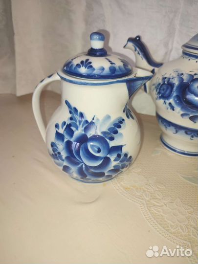 Чайник гжель