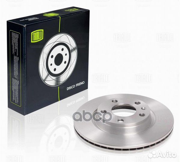 Диск торм. передн. вент.280x22 5 отв. DF 1801