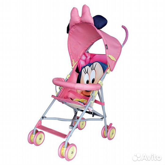Прогулочная коляска трость Минни маус