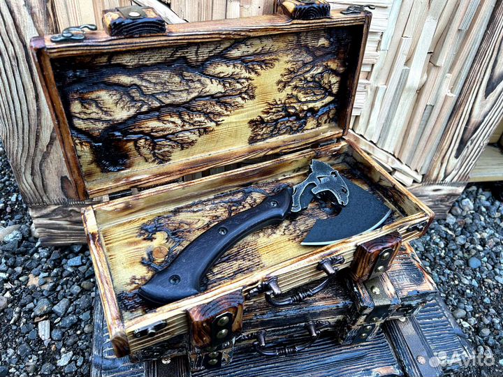 Мясной топор барс с кейсом