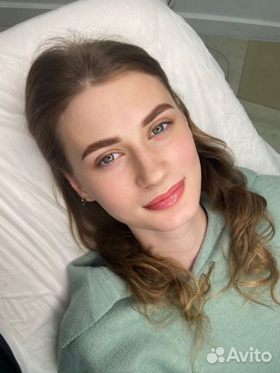 Перманентный макияж бровей, губы, межресничка