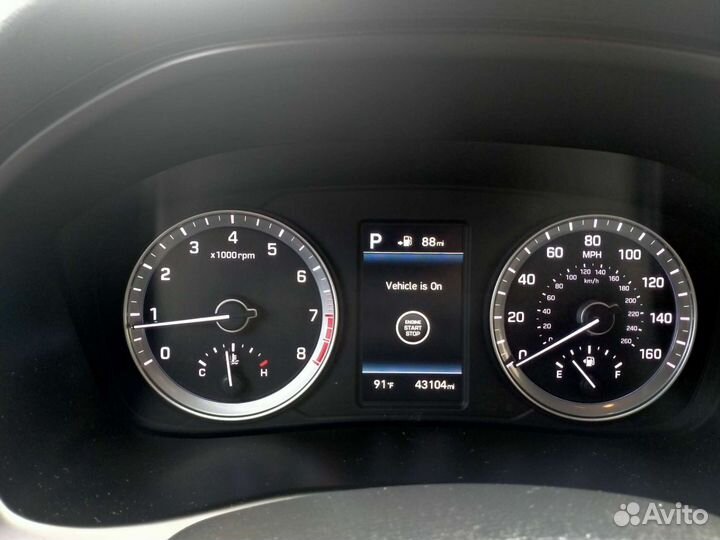 Hyundai Sonata 2.4 AT, 2019, 43 000 км