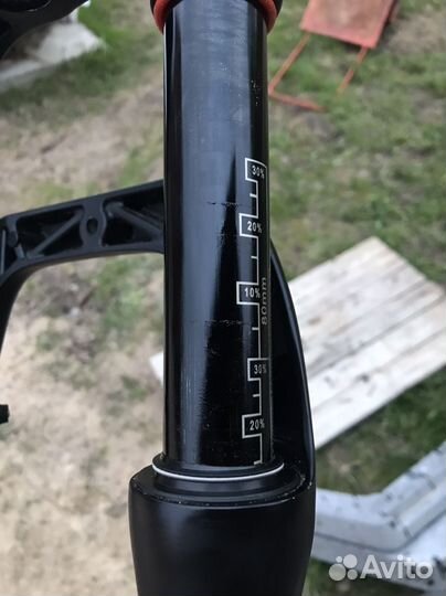 Вилка для фэтбайка 26 воздух