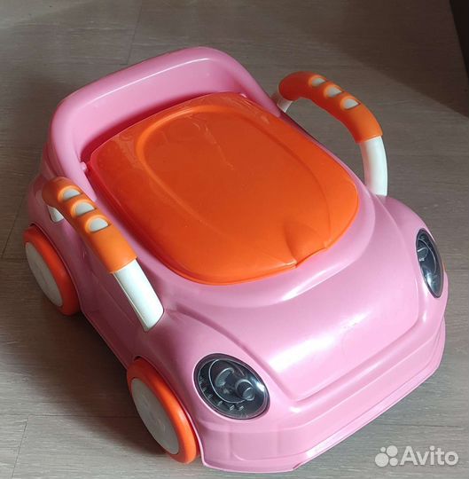 Машинка горшок