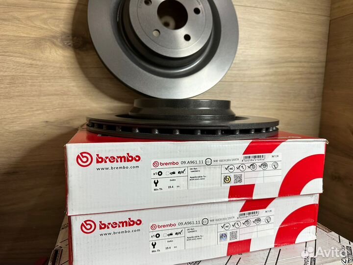 Диск тормозной задний Brembo Mercedes GLE GLS M GL