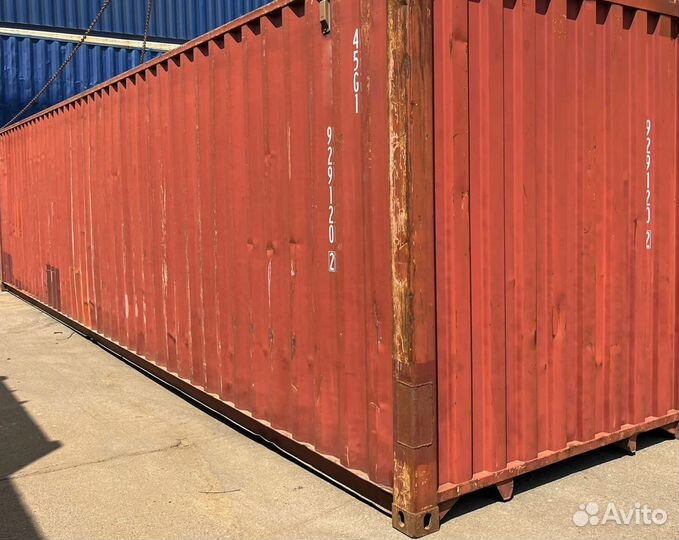 Морской контейнер 40 футов