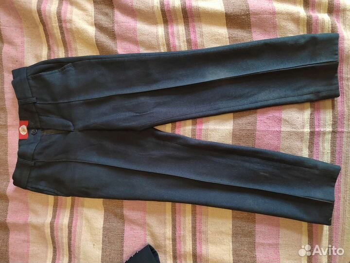 Школьный костюм для мальчика 134 синий