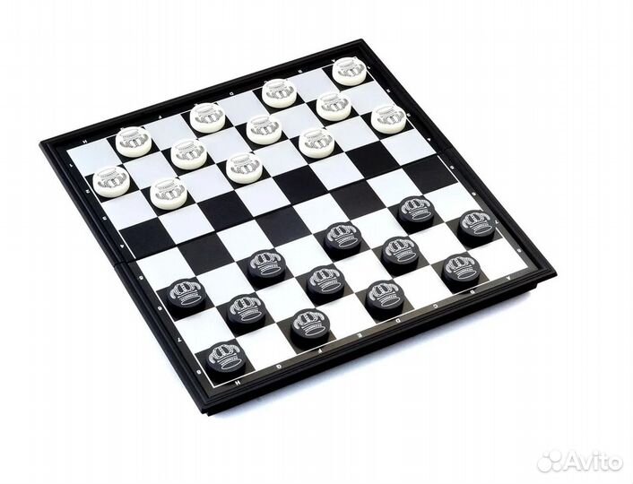 Игра 3 В 1 магнитная шашки шахматы 25*25 см