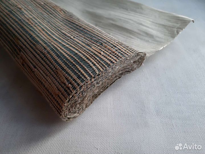 Обои из соломки