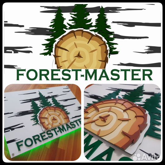 Изготовление логотипа, вывески