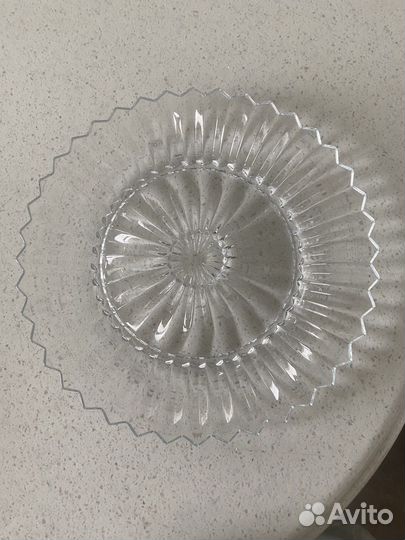 Тарелка хрусталь baccarat mille nuits