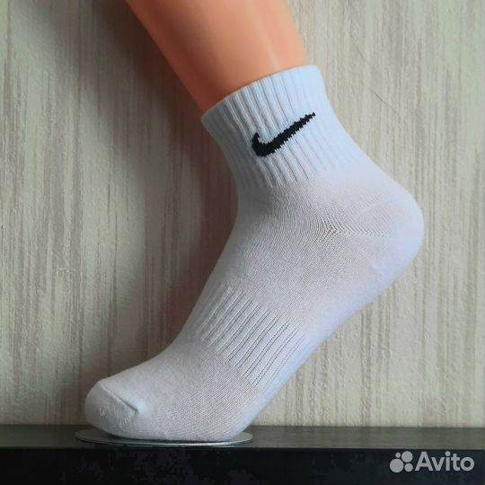 Носки Nike Everyday Средние белые оригинал