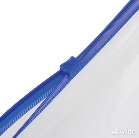 Папка-конверт на молнии brauberg 250*135мм