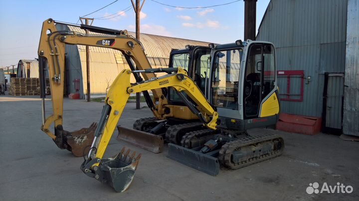 Аренда мини-экскаватора, от 2,5 до 5 тонн