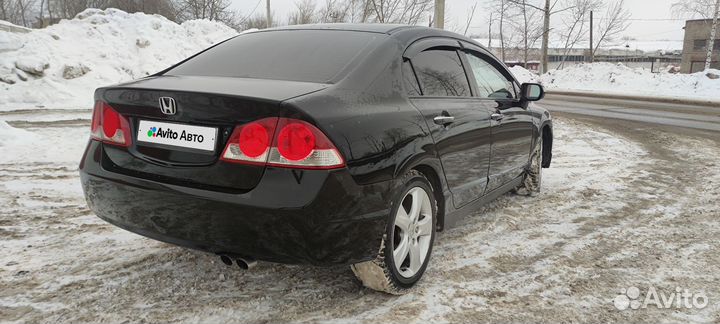Honda Civic 1.8 AT, 2007, 230 000 км