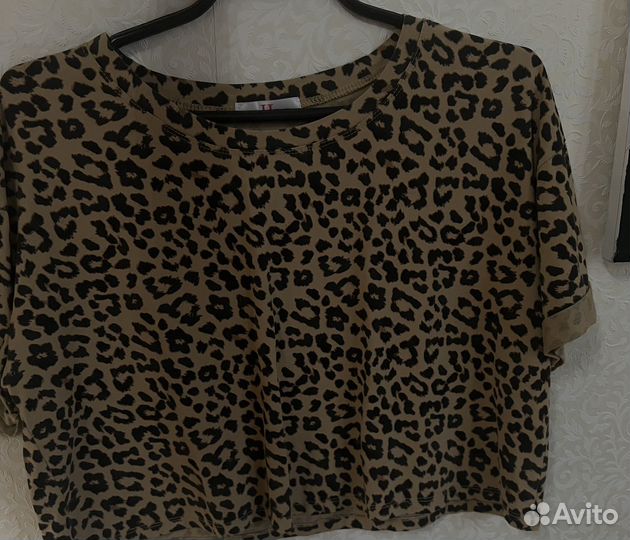 Леопардовый топ