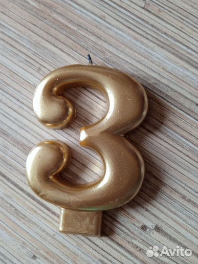 Свечка на торт