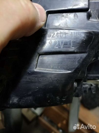 Фонарь задний левый наружний киа Рио