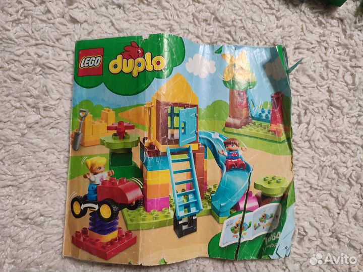 Lego duplo детская площадка