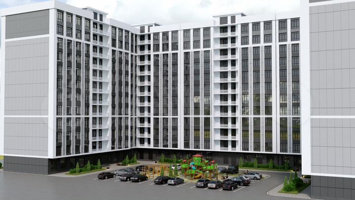 1-к. квартира, 50,3 м², 1/12 эт.