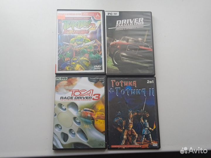 Компьютерные игры DVD диски