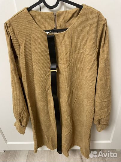 Платье вельветовое