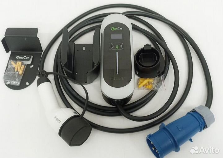 Зарядное устройство zencar Type2/32Ас кабелем 5м