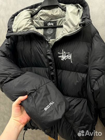 Куртка пуховик stussy