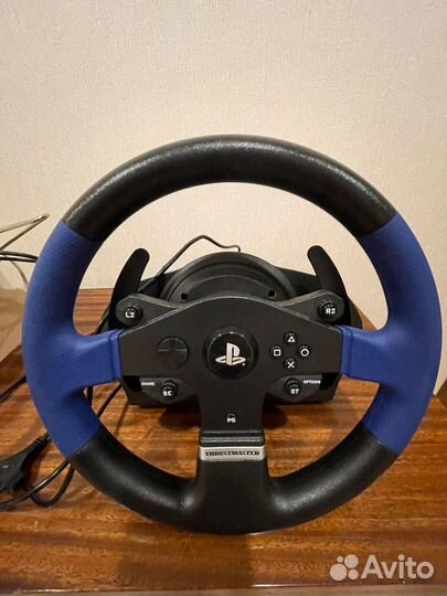 Руль Thrustmaster t150 синий