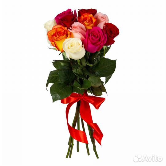 Букет из 11 роз Розелла 60 см