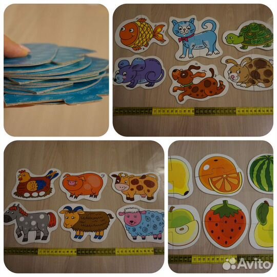 Пазлы Малышарики, Ну погоди, Маша и медведь и др