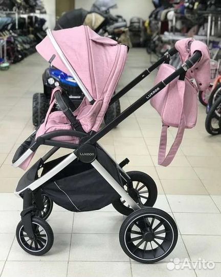 Коляска 2в1 модульная Новая (девочка )