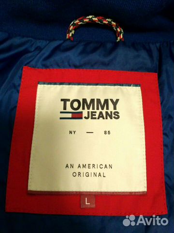 Фирменная куртка анорак Tommy Jeans