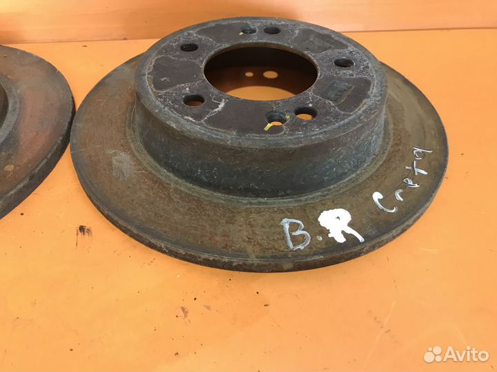 Диск тормозной задний на Hyundai Creta