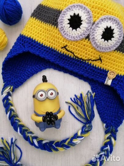 Детская шапка Миньон