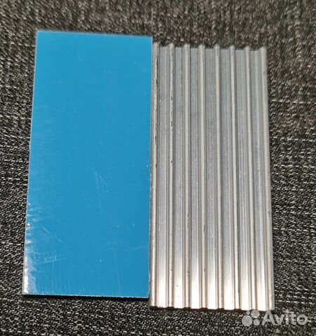 Алюминиевый радиатор термоскотч 50х22х3 мм объявление продам
