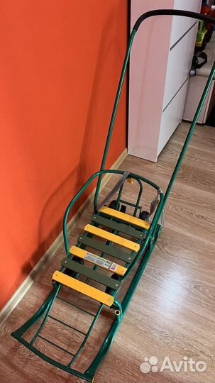 Санки на колесах