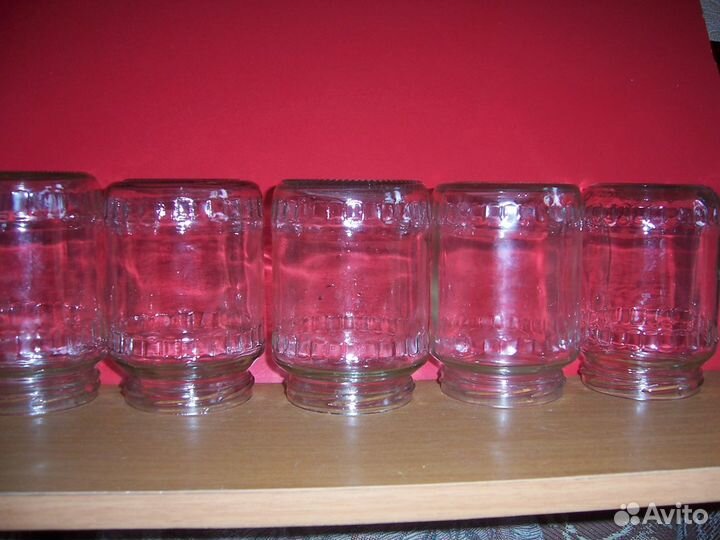 Стеклянные винтовые банки 0,72 литра