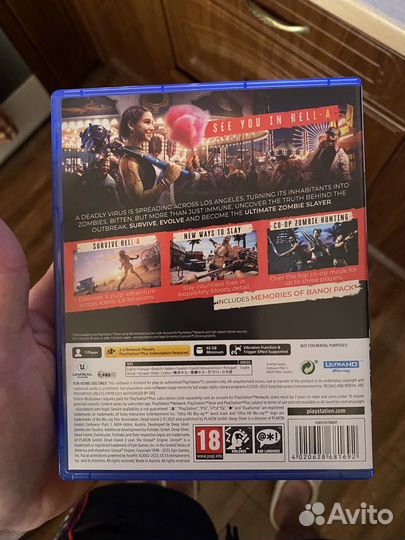 Dead island 2 ps5 диск