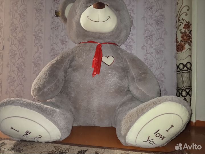 Большие плюшевые медведи новые