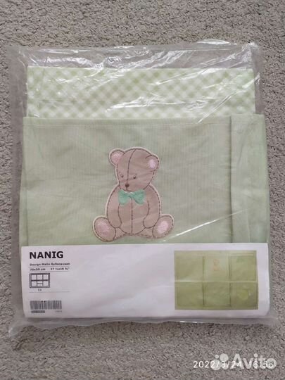 Подвесные карманы на кроватку икеа