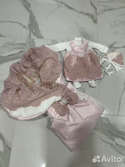 Шикарный комплект на выписку для принцессы